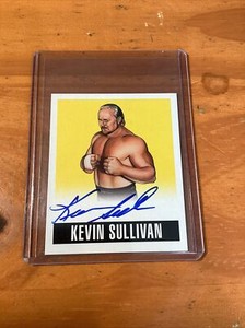 2014 Leaf Kevin Sullivan Autograph #/25 Leaf Originals Wrestling Alt Art