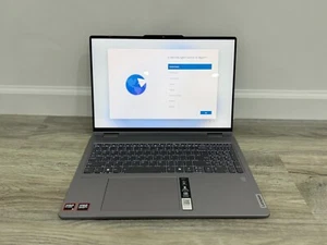 Lenovo Yoga 7 2-in-1 16" 2K Touchscreen AMD Ryzen 5 8640HS 8GB RAM / 512SSD GREY - Picture 1 of 22