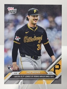 2024 Topps Now Paul Skenes #770  RC Pittsburgh Pirates  - Picture 1 of 2