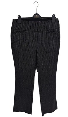 APT. 9 Женские черный и серебро блестящий эластичный пояс без застежек платье брюки размер L - Изображение 1 из 4