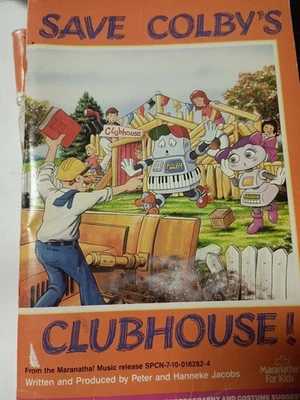 ¡Salva Colby's Clubhouse!  por Peter and Haneke Jacobs (1986, Music & Play PB) P2 Foto 1 de 4