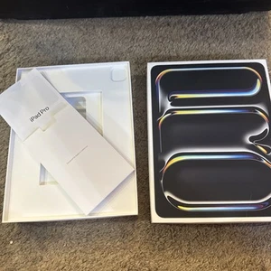 Apple iPad Pro 13 pulgadas (M4) 2024 negro espacial 516 GB A2836 SOLO CAJA VACÍA - Imagen 1 de 3
