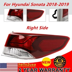 Lámpara de freno exterior halógena luz trasera lado derecho para Hyundai Sonata 2018-2019 sedán - Imagen 1 de 21