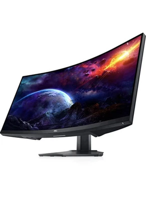 Dell S3422DWG 34'' 21:9 Curved FreeSync WQHD HDR VA Gaming Monitor - Image 1 of 3