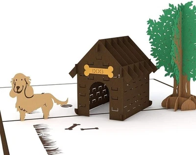 LOVEPOP 3D TARJETA POP UP "CASA DE PERROS" Foto 1 de 3