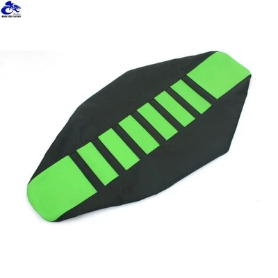 For Kawasaki KXF Ribbed Gripper Seat Cover KX-F 250 2013-2016 KX450F 2012-2015 - Image 1 of 4