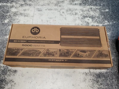 DB Drive expert series Euphoria EX5K 1000 watt full range class D monoblock - Image 1 of 4