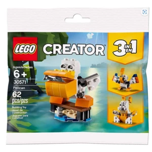 Lego Creator 3 en 1 Pelican Polybag (30571)- 62 piezas - Nuevo Precintado - Imagen 1 de 4