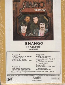 SHANGO: "TRAMPIN'" FACTORY SEALED 8 TRACK 1970 - Imagen 1 de 3