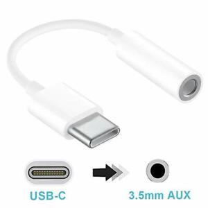 Type-C to 3.5 mm Stereo Headset Adaptor for Samsung Galaxy S10 plus S10 S10e