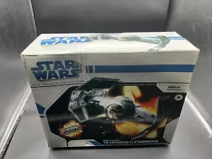 Star Wars Darth Vader TIE Fighter Vehicle Hasbro 2003 Lucas Film Toy NEW DMG BOX - Picture 1 of 5