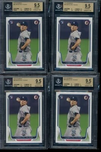 2014 Bowman Masahiro Tanaka RC 4 Rookie Card Lot #88 BGS 9.5 Gem Mint NYY - Picture 1 of 2