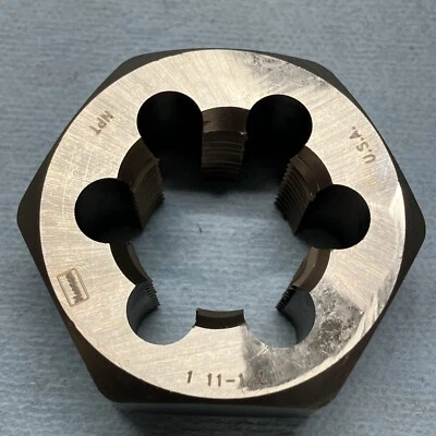 Hanson 7407 1” X 11-1/2 NPT Hex Die Made In USA! Fast Shipping! - Image 1 of 4