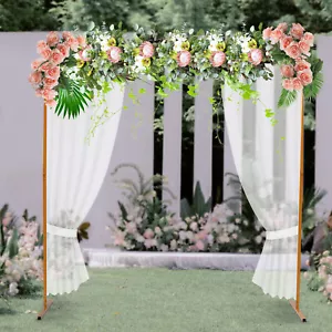 Large Balloon Arch Set Stand Base Frame Kit Birthday Wedding Party Decoration - Picture 1 of 12