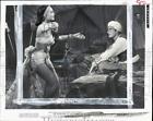 1954 Press Photo Rosemarie Bowe & John Derek in "The Adventures of Hajji Baba"