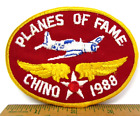 Vintage Planes of Fame 1988 Jacket Patch Chino California Airplane Aviation