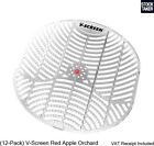 (12-Pack) V-Screen Red Urinal Mat Apple Orchard Toilet Deodoriser (VAT Invoice)