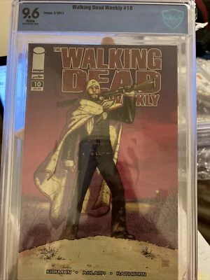 The Walking Dead 10 CBCS 9.6 White Pgs 1st Appearance Hershel Lacey Arnold Billy - Image 1 of 3