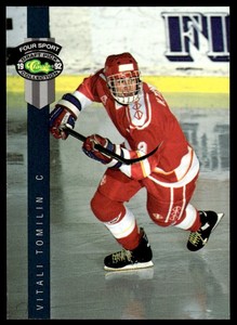 1992-93 Classic Draft Picks Vitali Tomilin Spartak Moscow #53