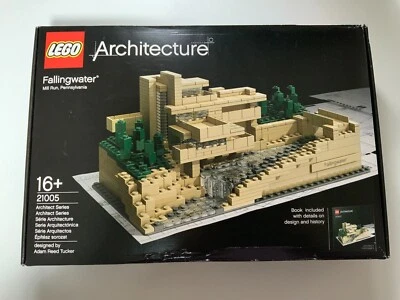 BRAND NEW LEGO [21005] Falling Water - SIGNED BOX - Sealed Contents, Box Damage - Image 1 of 4