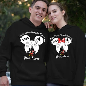 Personalised Disney Trip 2025 Hoodie Mickey Mouse Minnie Mouse Hoodie 2025 - Picture 1 of 7