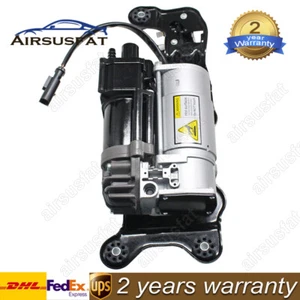 Air Suspension Compressor Pump w/Valve Block For BMW X5 F15 F85 X6 F16 2012-2019 - Picture 1 of 11