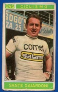 PANINI FIGURINE CHAMPIONS OF SPORT 1967/68 CYCLING GAIARDONI N.245 REMOVED - Picture 1 of 2