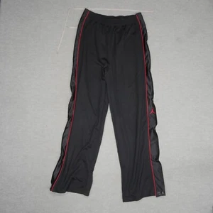 Air Jordan Boys Activewear Pants XL Black Track Logo Straight 28" Inseam READ - Picture 1 of 13