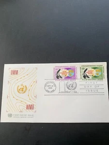 Sellos: Cubierta del primer día de las Naciones Unidas 35, Scott 188-189, 1968 - Imagen 1 de 1