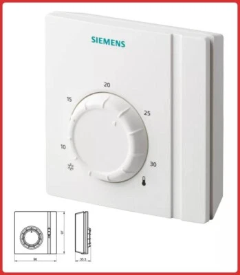 termostato ambiente per caldaia da parete siemens manuale termosifone on/off - Imagen 1 de 3