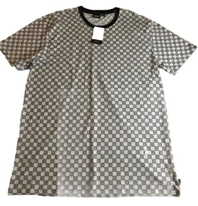 T-shirt uomo Vans Off The Wall taglia XL nero bianco girocollo manica corta - Foto 1 di 7