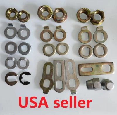 APAR EBIKES e bike Axle M12/ M14/ M16 lock nut / lock washer /spacer /torque arm
