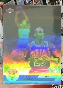 1992-93 Upper Deck Michael Jordan Hologram EB9 ! - Picture 1 of 2