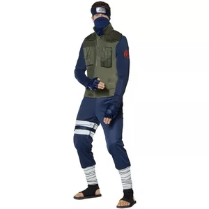 [01459791] Spirit Halloween Adult Kakashi Costume - Naruto Shippuden Sizes vary - Picture 1 of 3