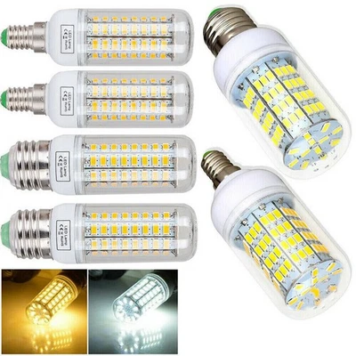 E27 E14 LED 5730 SMD Birnen Glühbirne Warmweiß Kaltweiß Neutralweiß 220V Lampe - Bild 1 von 4