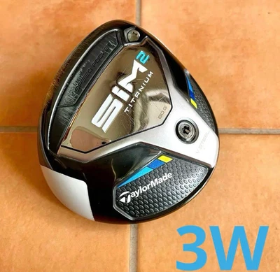 TaylorMade SIM2 3W 15° Fairway Wood Titanium Head w/ Headcover Right-Handed - Image 1 of 4