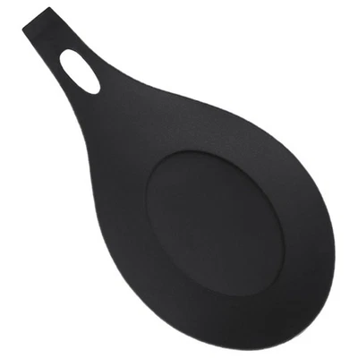 Stove Spoon Holder Silicone Spoon Rest Kitchen Utensil Rest Ladle Portable - Image 1 of 4