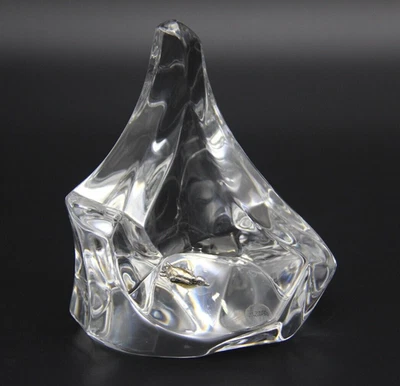 1987 FRANKLIN MINT Crystal Fantasy Iceberg Paperweight by James Carpenter - image 1 of 4
