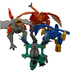 Mega Construx Breakout Beasts x4 Griffin Dragons Incomplete - Picture 1 of 22