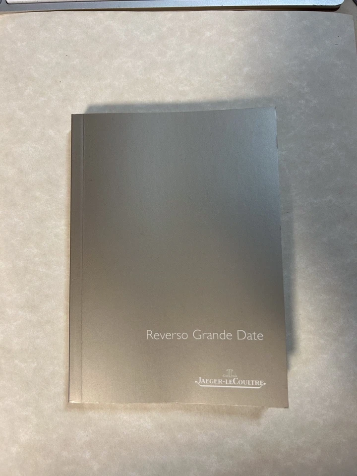 Libretto/ BOOKLET  Jaeger Le-Coultre Reverso Grande Date 2006 9.744.966.0 - Immagine 1 di 2