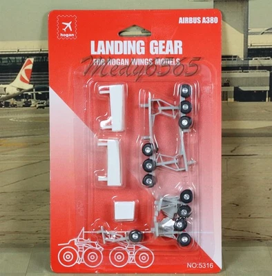 Tren de aterrizaje Hogan "All White Doord" para A380 MUY RARO 1/200 Foto 1 de 2