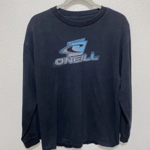 O’Neill Men’s Long Sleeve Shirt Size L Black - Picture 1 of 6