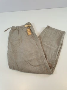 Tommy Bahama Hose Herren XL Leinen Relax Strand Kordelzug Gummibund T1205 - Bild 1 von 13