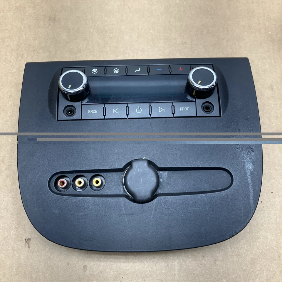 08 GMC YUKON XL 1500 control de calefacción montado en consola trasera Foto 1 de 4