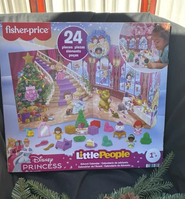 Calendario de Adviento Disney Princesa Fisher-Price Little People Aldi 2025 Foto 1 de 2