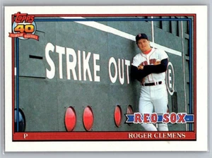 1991 Topps Roger Clemens #530 - Picture 1 of 2