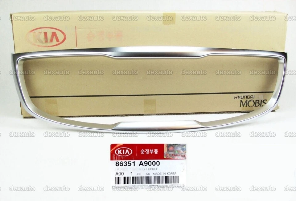 Rejilla de parachoques envolvente original 86351A9000 para Kia Sedona 2015-2018 Foto 1 de 1