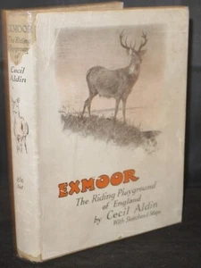 Cecil Aldin Exmoor The Riding Playground of England 1st/1st 1935 - Imagen 1 de 7