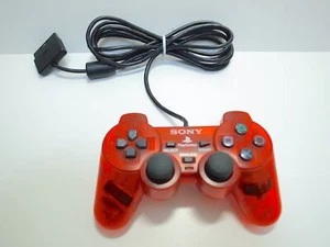 PS2 DUAL SHOCK 2 Analog Controller SCPH-10010 Crimson Red Playstation - Picture 1 of 1
