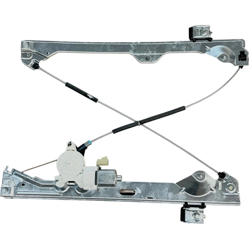 Regulador de ventana GM 07-2014 Chevy Silverado Sierra doble cabina trasero derecho con motor OEM Foto 1 de 4